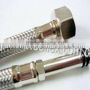 304# Stainless Steel Knitted Hose EPDM Model DK001 Plumbing Hose 10cm~200cm photo-1