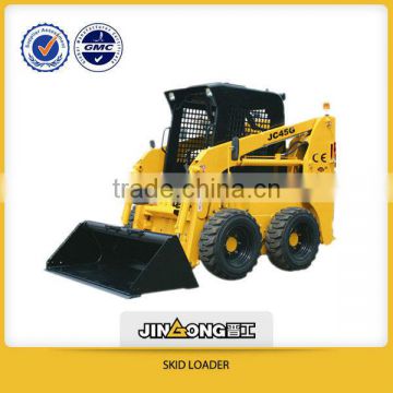 JC45 sikd steer loader with lawn mower hydraulic loader