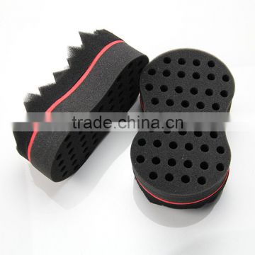 Black Men Hair Salon Roller Brush Africa Hair Twist Sponge with black sponge