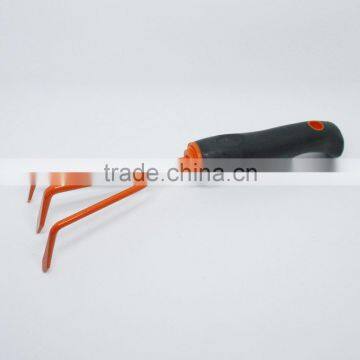 A3 Meterial 3 Teeth Garden Rake Steel Rakes Metal Mini Rake for Kids
