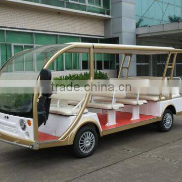 Factory Direct Sale Good Quality Resort Tourist Electric Bus photo-3