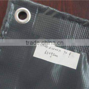 Fumigation PVC Tarpaulin, 1000D 9*9 680G PVC Laminated Tarp, Vegetable Polyester Tarpaulin photo-2