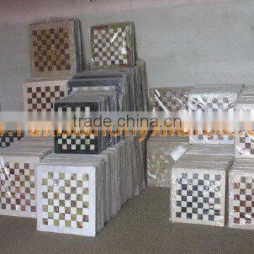 NEW DESIGN MARBLE CHESS BOARDS WITH FIGURES photo-2