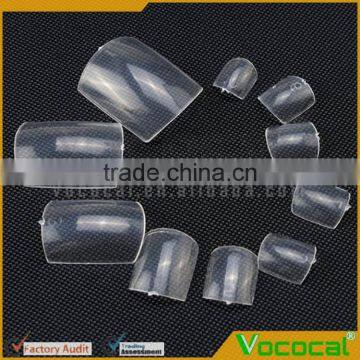 500 PCS Women Ladies Home Salon ABS Artificial False Toenails Toe Nail Art Tips Decoration photo-6