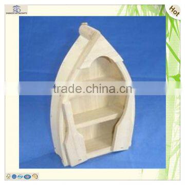 Recycled Antique Finish Wooden Decoration Model Boats photo-6