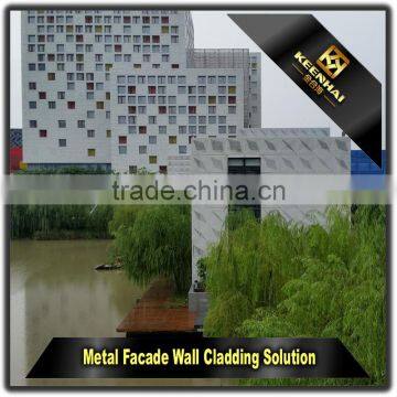 Architectural Laser Cutting Panels Decorative Aluminum Curtain Wall