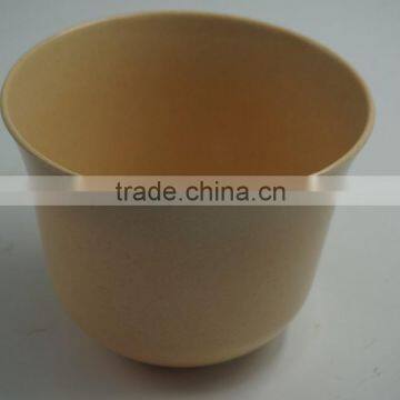 Plain environmental-friendly biodegradable bamboo plant pots