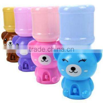 Supply Creative bear drinking machine lamps + piggy bank