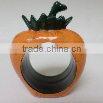 Set of 4 Resin Colorful Fruit Napkin Ring Holders photo-2