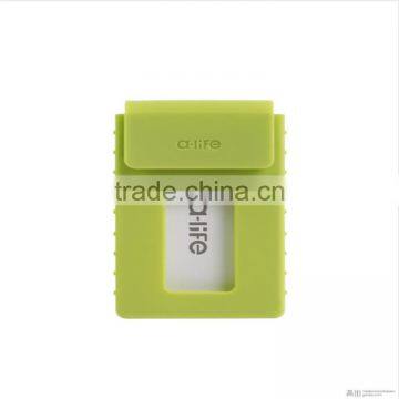 Custom Make Colorful Silicone Business Card Holder photo-4