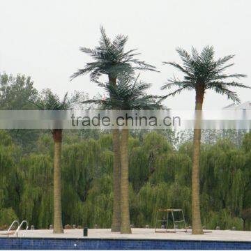 artificial palm tree fiberglass outdoor coconut tree sale fake tree