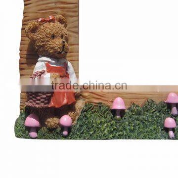 Fashion Wedding Decorations Resin Bear Wall Switch Sticker photo-2