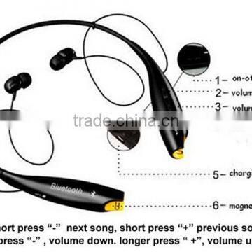 Amazon Hot Selling Product Sports Stereo Sound Bluetooth 4.0 Headset Wireless Heaphone Bluetooth Earphone HBS-900 photo-4