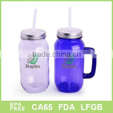 700ml Single wall Plastic candy jar mugs