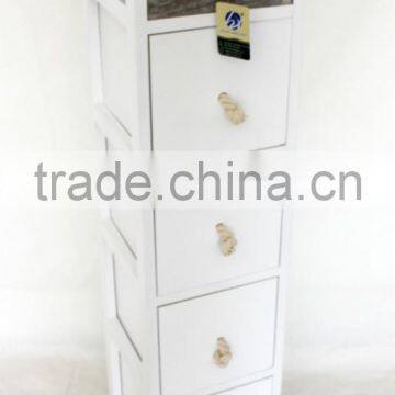 Bathroom Cabinet Chest of Drawer Paulownia Cabinet photo-4