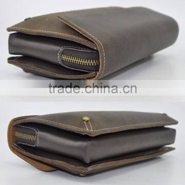 Men's Cluth Crazy Horse Genuine Leather Cluth photo-4