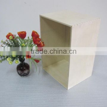 Unfinished Wood Box Without Lid Best Selling wood art craft