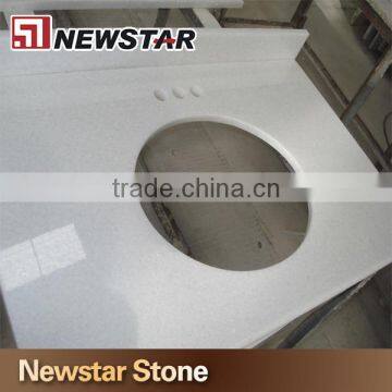 Newstar Crystal White Marble Block Price Beautiful Vanity Top Design photo-3