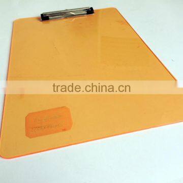 Plastic Translucence Colorful Clipboard,student Writing Clipboard photo-2