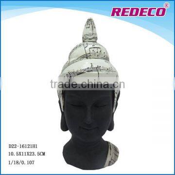 Custom personalized resin buddha head