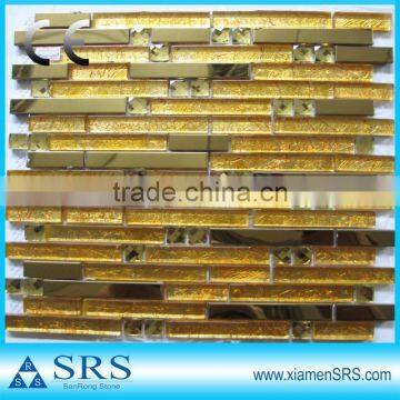 Customize home decoration material mosaic glass