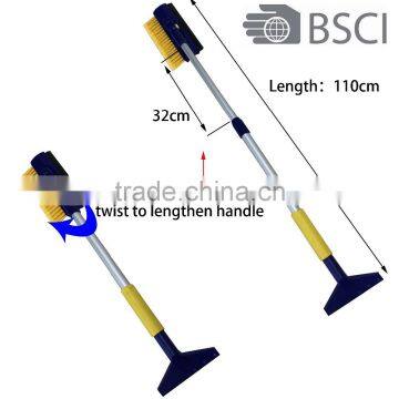 High Quality Long Handle Winter Telescopic SUV Car Snow Broom Brush photo-2