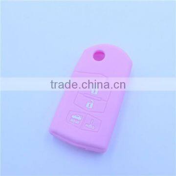 Silicone Cover Key Holder Fit for MAZDA 3 5 6 Flip Remote Key 4 Button photo-5