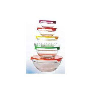 GH051 5pcs Glass Bowl Set photo-2