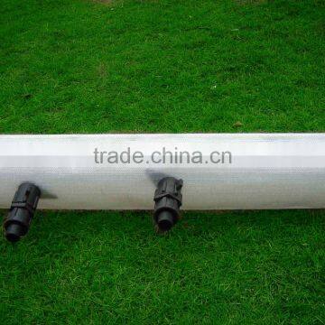 blue PE farming irrigation lay flat hose