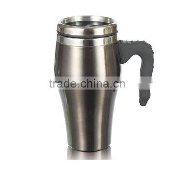 Custom Professional Stainless Steel Coffee Travel Mug With Handle
