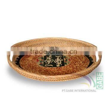 RATTAN TRAY