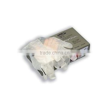 Clear Light Powdered Vinyl glove