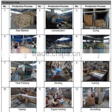 Factroy Price Bamboo Salad Serving Hand photo-2