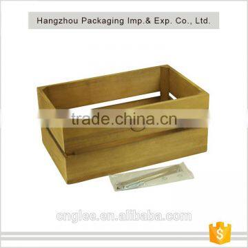 Hot Sale Large Capacity Wooden Storage Crate