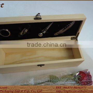 Cheap pine wine box, packaging box