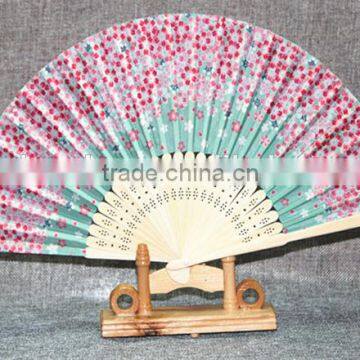 Vintage Folding Bamboo Hand Fans Carved Wedding Dancing Decor Fan