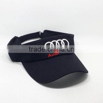OEM Fashion High Quality Sports Custom Cheap Cotton Sun Visor photo-3