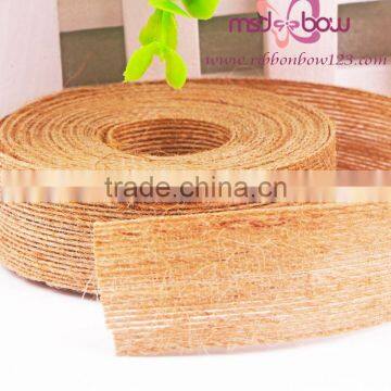 Decorative Natural Burlap Ribbon for Festival Celebrate photo-3