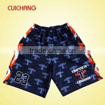 custom sublimated lacrosse shorts