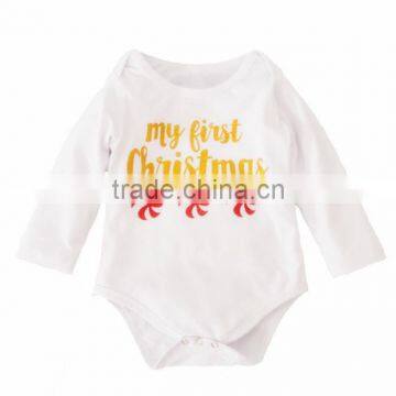 Baby Rompers Wholesale Baby Clothes Romper Stripe Socks Kneepads and Heanbands 3 Piece photo-2