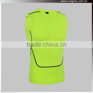 Custom Made Dri Fit MMA Sleeveless Rashguard Vest Tank Top | Sublimated Mens Compression Shirts photo-4