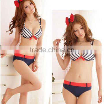 Bra Panty Sets Trendy Bowknot for Custom photo-4