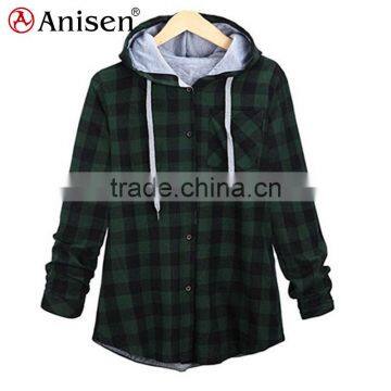 wholesale  china fleece women plaids jacket