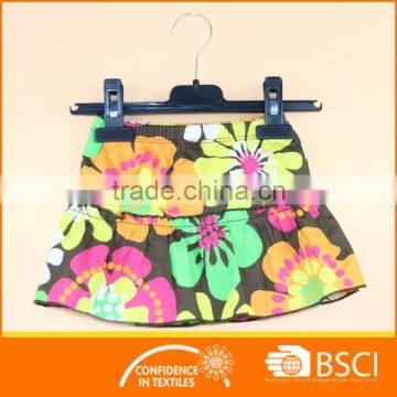 Girl Floral Mini Skirt Child Mini Dress photo-2