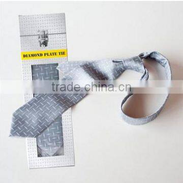 DIAMOND PLATE TIE,diamond plate tie