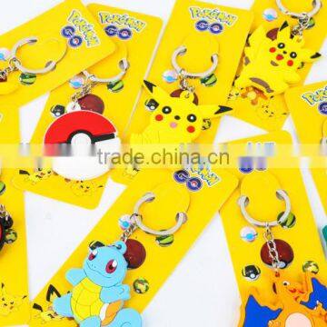 Mini Cartoon Pokemon Figures Custom Keychain for Little Gift photo-2