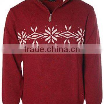 men cotton half zip sweater(MS 002)