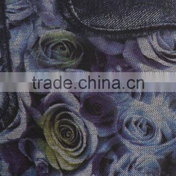 MGOO Custom Cheap Price Faux Denim Leggings High Waist Spandex Pants Foshan Manufacturer Yoga Wear photo-5