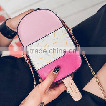 2017 Fashion Child School Bag /cute Kids Bags for Woman Purse Rose Pink Frozen Sucker photo-6