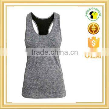 Custom Women Sport Tank Top, Spandex Gym Wear Tank Top Wholsale photo-3